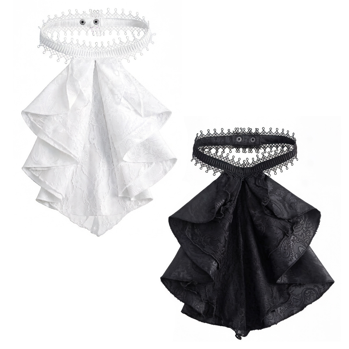 Men'S Victorian Accessories - Jabot Victorian untuk Wanita Pria, Kerah