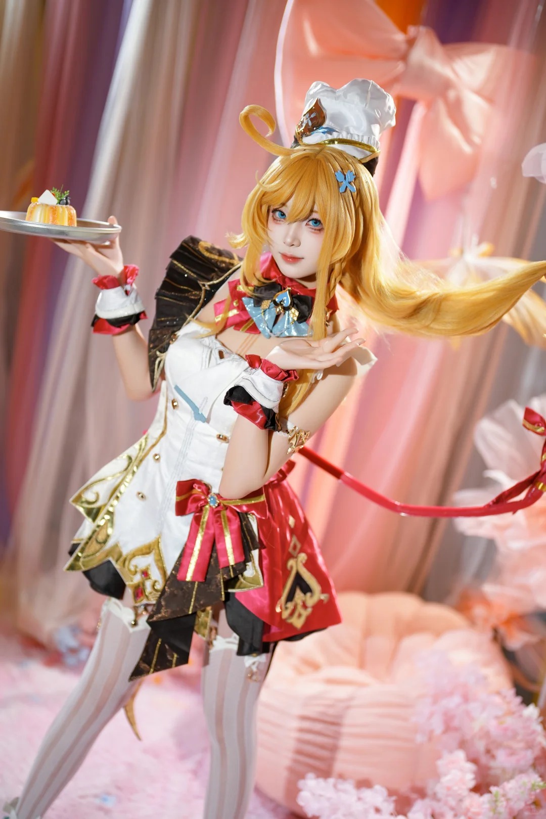 Mens Accessories Style - Escoffier Cosplay Seragam Resmi Wig Sepatu