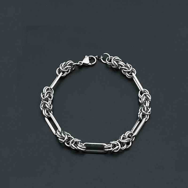 Men'S Vacation Accessories - Gelang rantai besi tahan karat 316L,