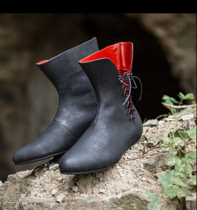 Men'S Victorian Accessories - Sepatu Kulit Abad Pertengahan Pria, Boots