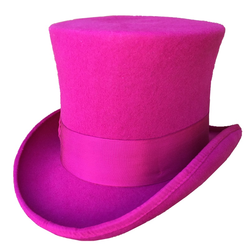 Men'S Victorian Accessories - Topi Wanita Warna Merah Muda Model