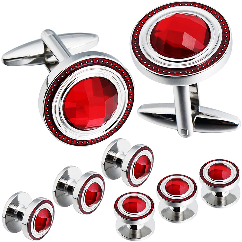 Cufflink Box Set - Set Kancing Manset Kristal HAWSON untuk