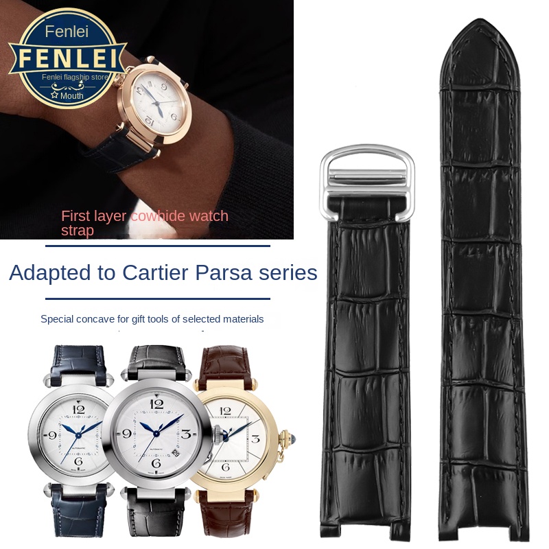 Men'S Accessories Cartier - Untuk Cartier PASHA tali jam takik