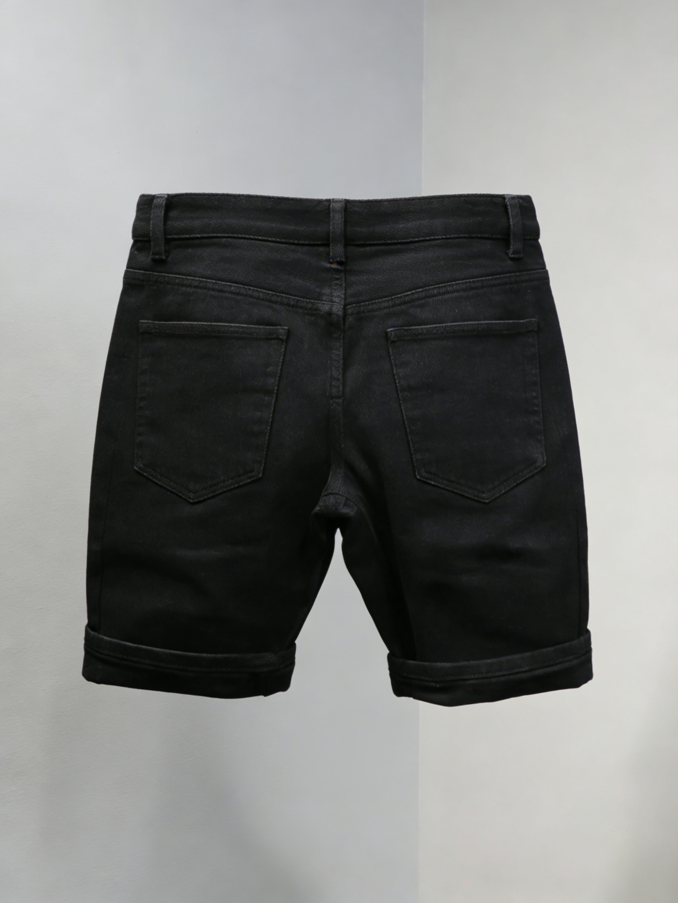 Celana Pendek Denim Hitam Polo - Mens Accessories Style ulasan dan harga
