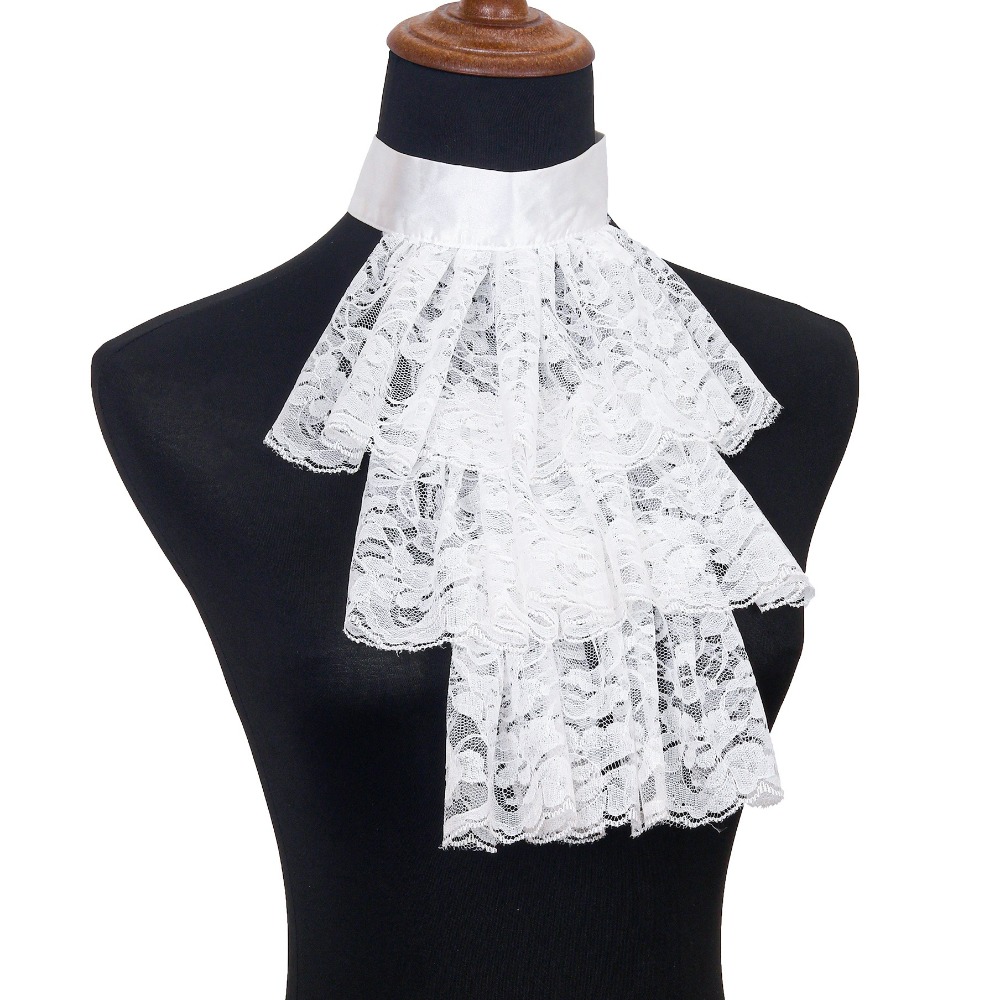 Kerah Jabot Renda Gaya Victori - Men'S Victorian Accessories ulasan dan harga