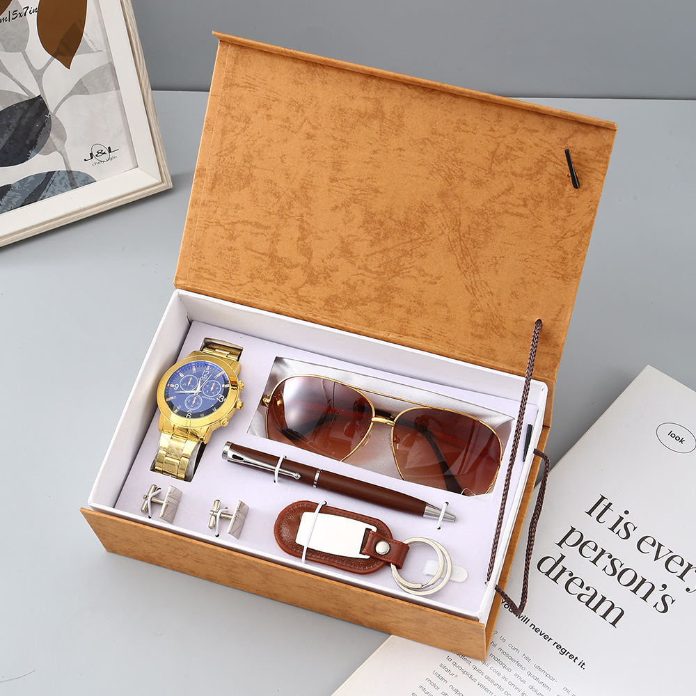 Jam Tangan Baru Set Hadiah Pri - Cufflink Box Set ulasan dan harga