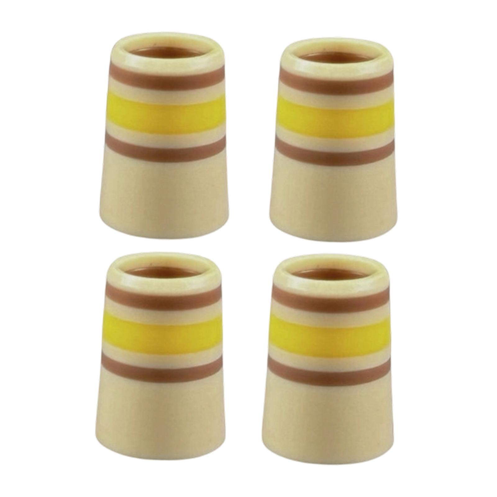 4 Buah Tutup Ujung Ferrule Gol - Men Accessories Tips ulasan dan harga