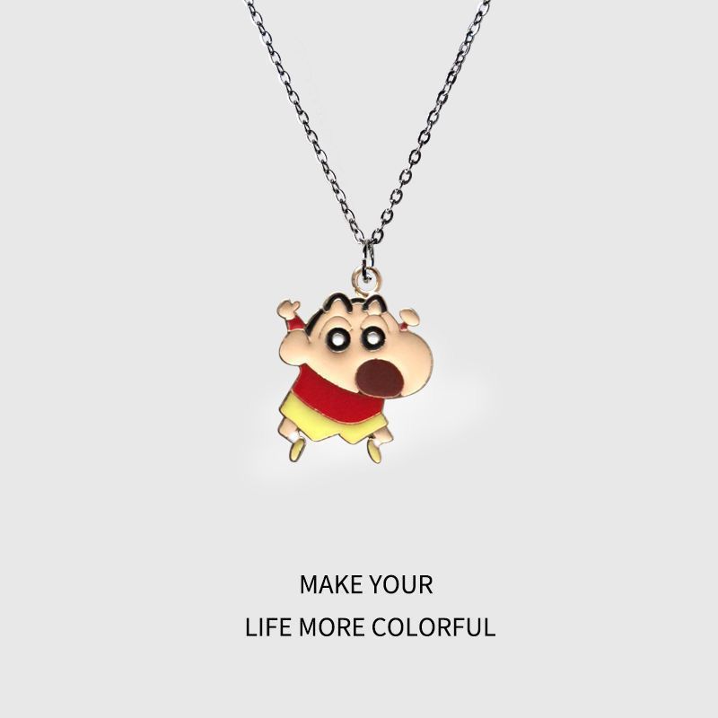 Kalung kartun Crayon Shin-chan - Mens Accessories Style ulasan dan harga
