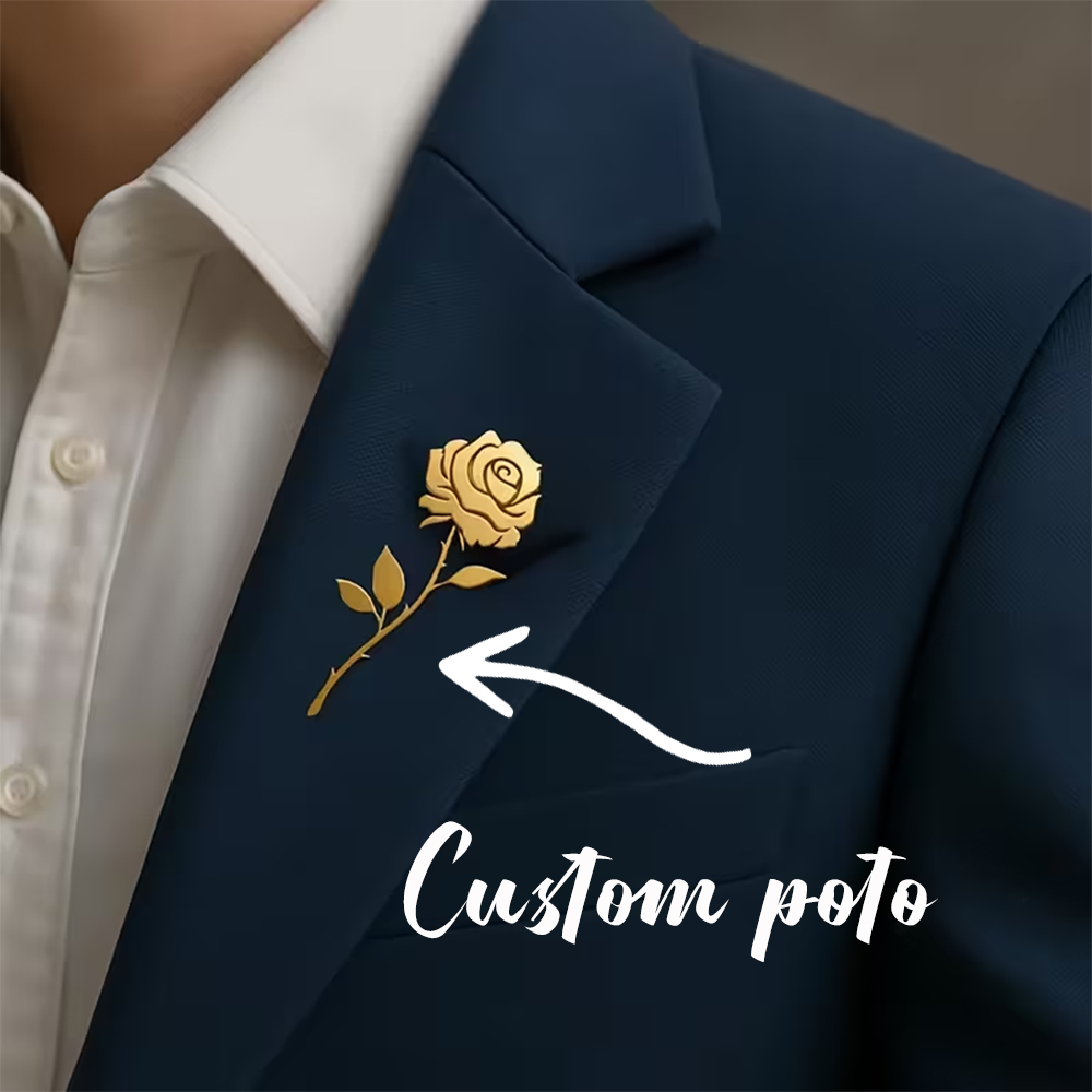 Bros Bunga Mawar Kustom untuk  - Men Accessories Photos ulasan dan harga