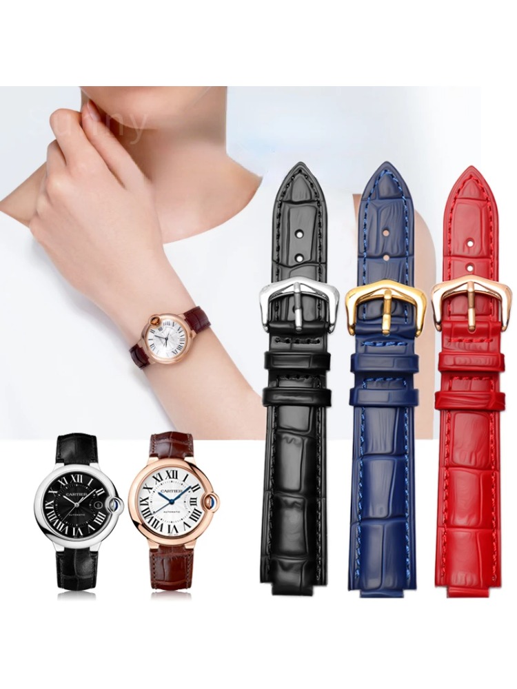 Tali jam kulit asli untuk Tank - Men'S Accessories Cartier ulasan dan harga