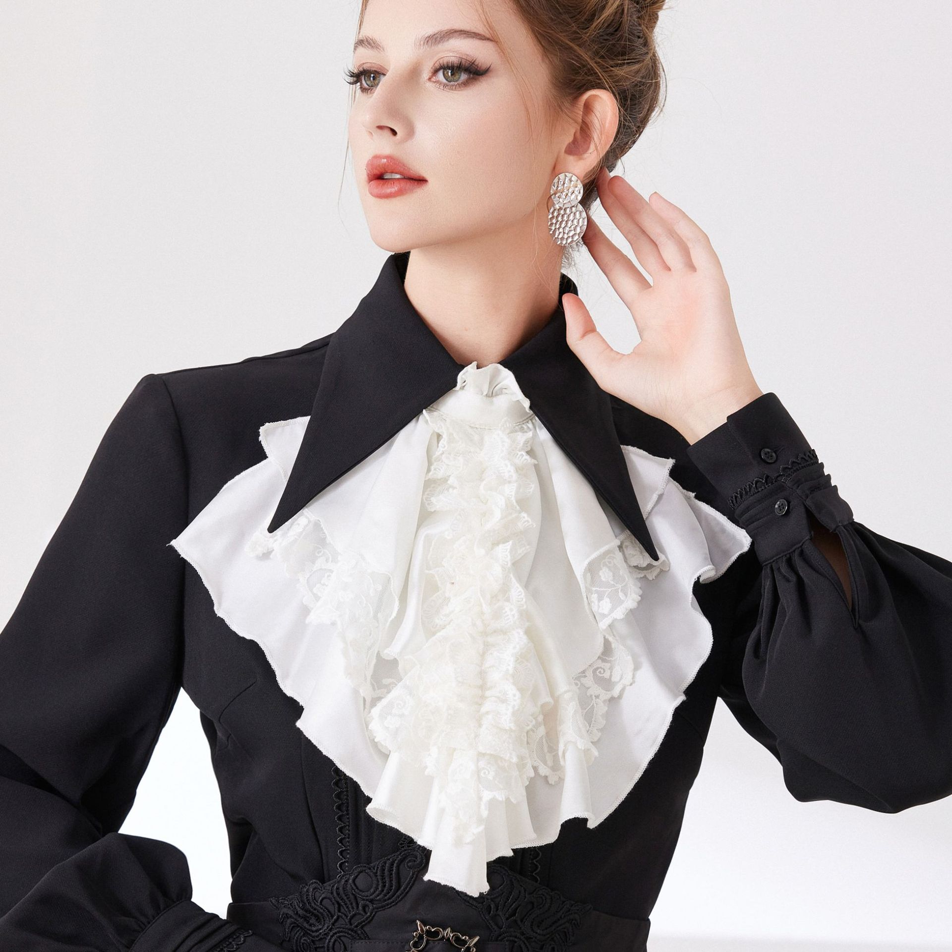 Jabot Victorian untuk Wanita P - Men'S Victorian Accessories ulasan dan harga