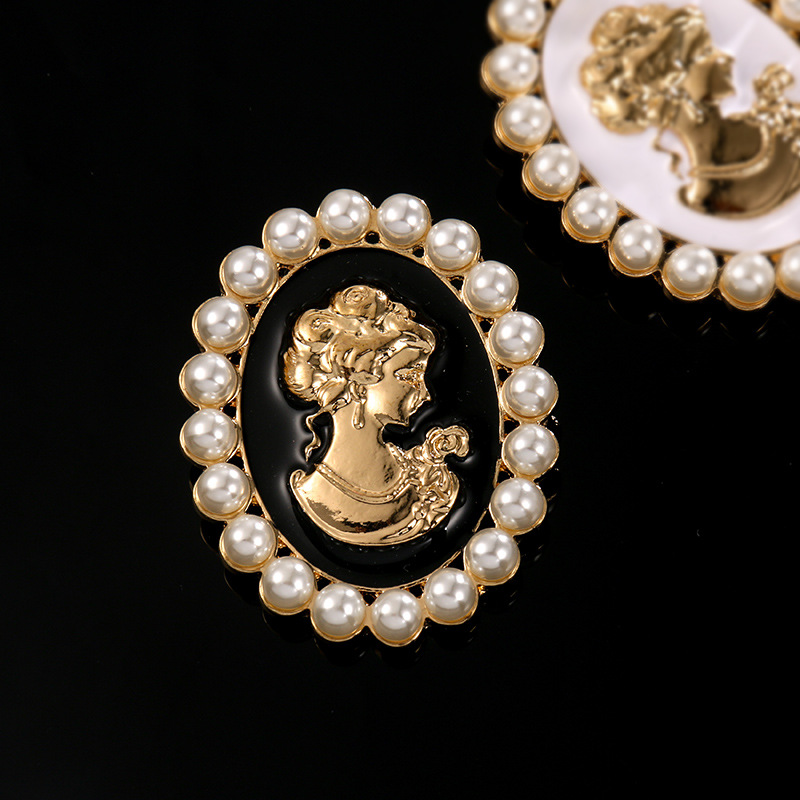 Victoria gaya mutiara Cameo br - Men'S Victorian Accessories ulasan dan harga
