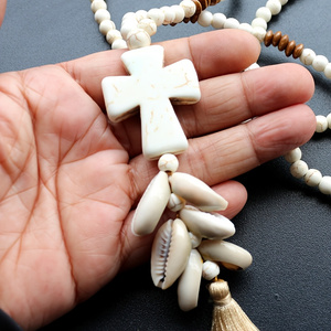 Kalung Kerang Bohemian dengan  - Men'S Vacation Accessories ulasan dan harga