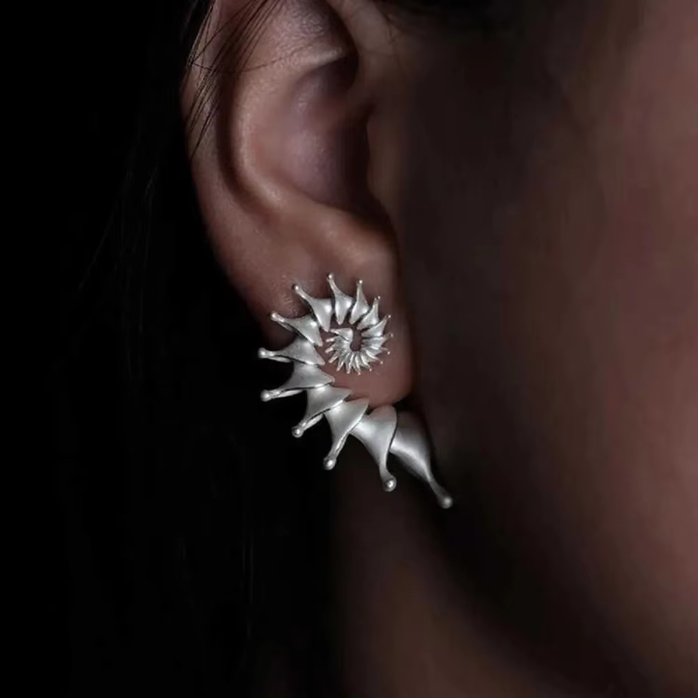 Anting-anting Stud Perak Kuno  - Men'S Vacation Accessories ulasan dan harga