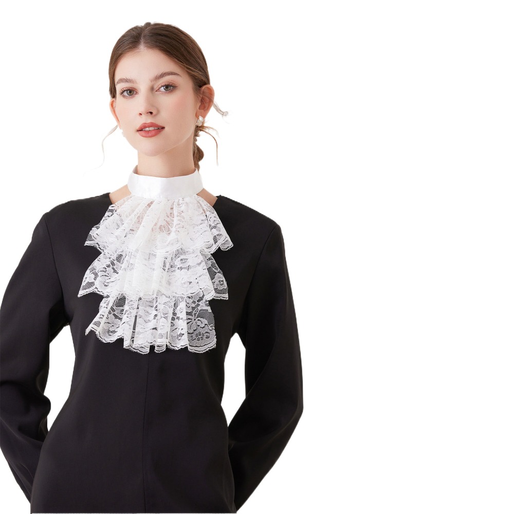 Kerah Jabot Renda Vintage Gaya - Men'S Victorian Accessories ulasan dan harga