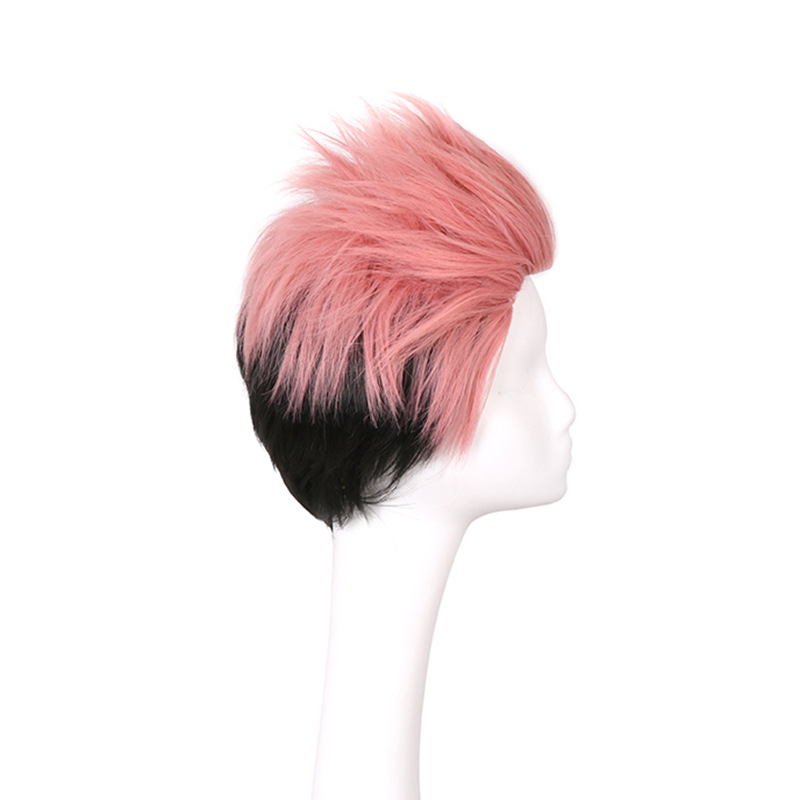 Wig Cosplay Sukuna Dua Wajah J - Mens Accessories Style ulasan dan harga