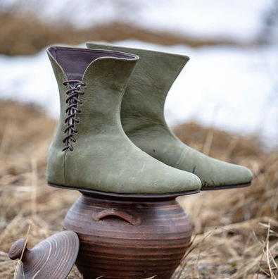 Sepatu Kulit Abad Pertengahan  - Men'S Victorian Accessories ulasan dan harga