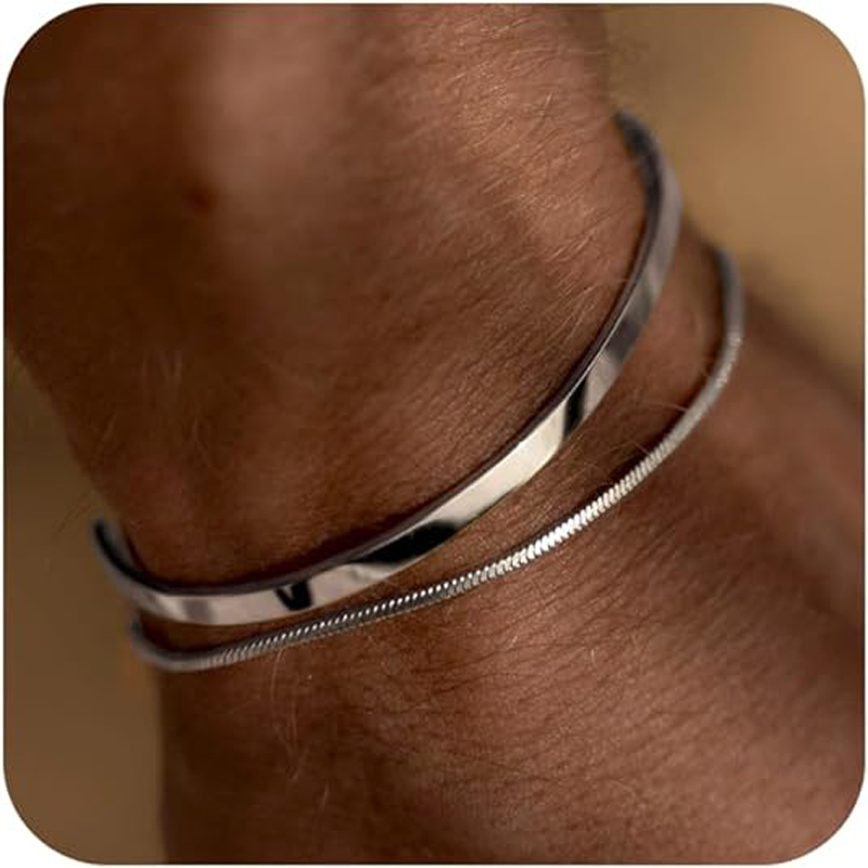 Gelang bisa ditumpuk untuk pri - Cufflink Box Set ulasan dan harga