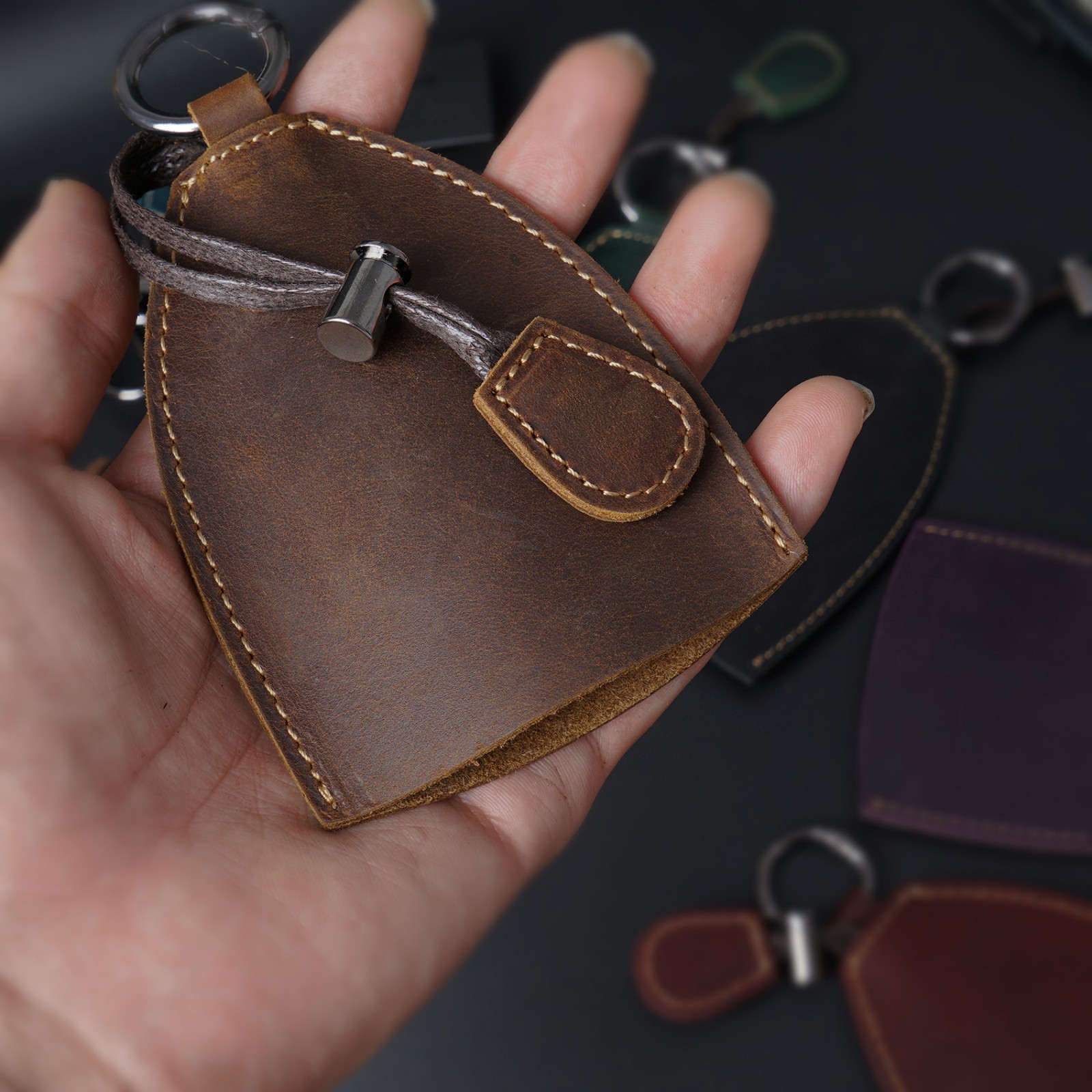 Casing Gantungan Kunci Mobil K - Men'S Accessories Wallet ulasan dan harga